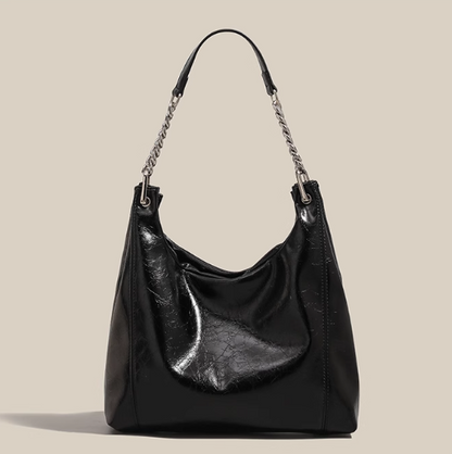 Retro large capacity commuter tote bag shoulder bag ED0209