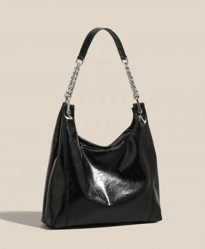 Retro large capacity commuter tote bag shoulder bag ED0209