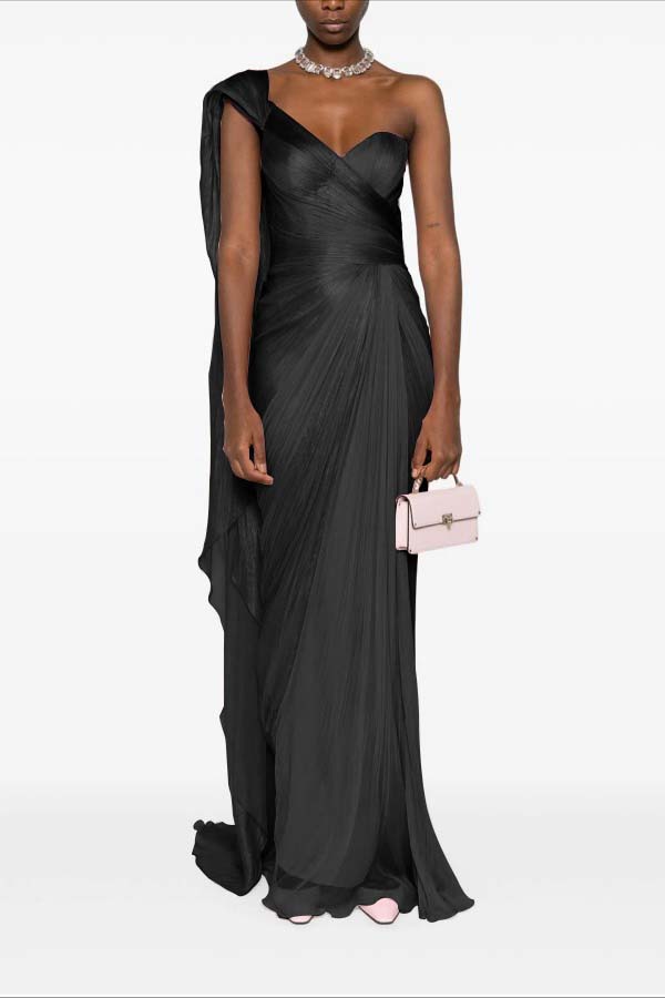 Elegant Sleeveless Strapless Tulle Sweetheart Long Prom Dress