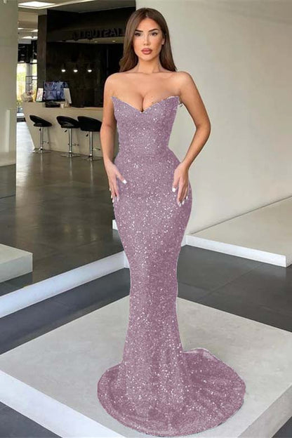 Sexy Long Sleeves Mermaid Prom Dress Black Online