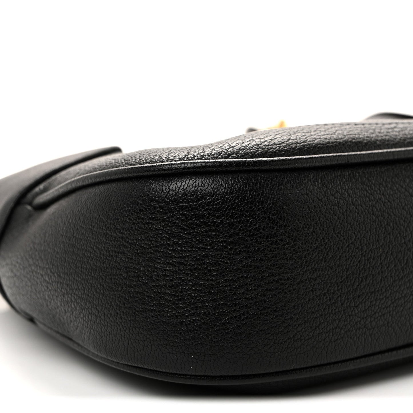 Goatskin Small Aphrodite Shoulder Bag Black