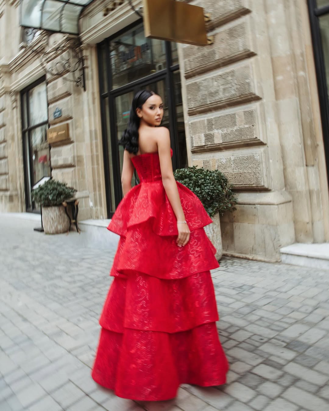 Red Sleeveless A Line Sweetheart Prom Dress With Sequins
