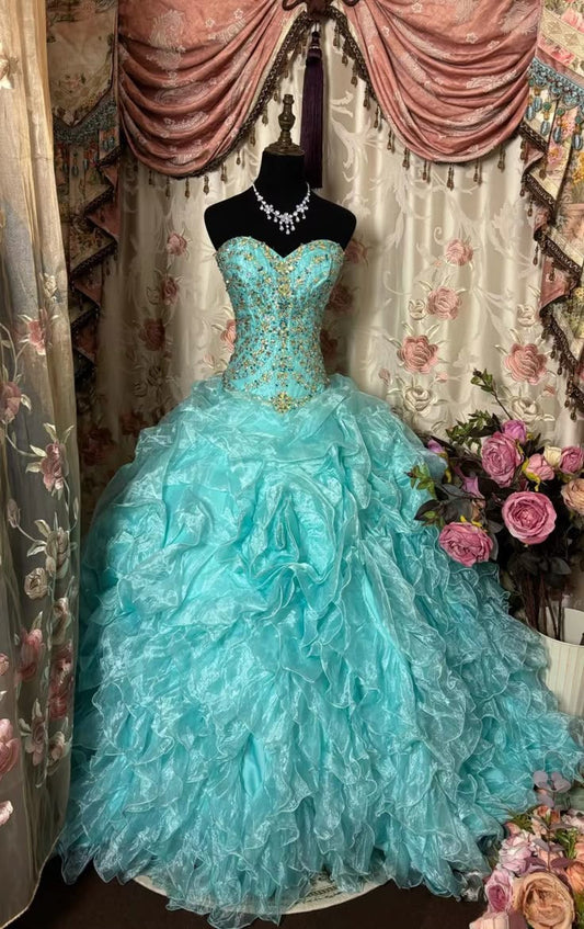 A Line Strapless Vintage Prom Dress Long Evening Dress   fg8042