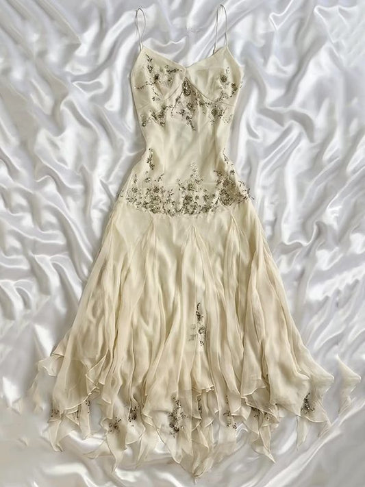 Chiffon Formal Dress Party Dress Ruffles Evening Dress Prom Dresses    fg7821