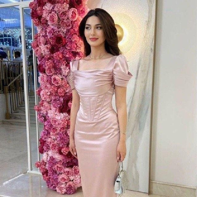 Fashion Prom Dresses Pink Sexy Evening Dress   fg2845