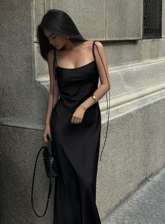 Black Simple Evening Gowns, Party Prom Dress    fg7466