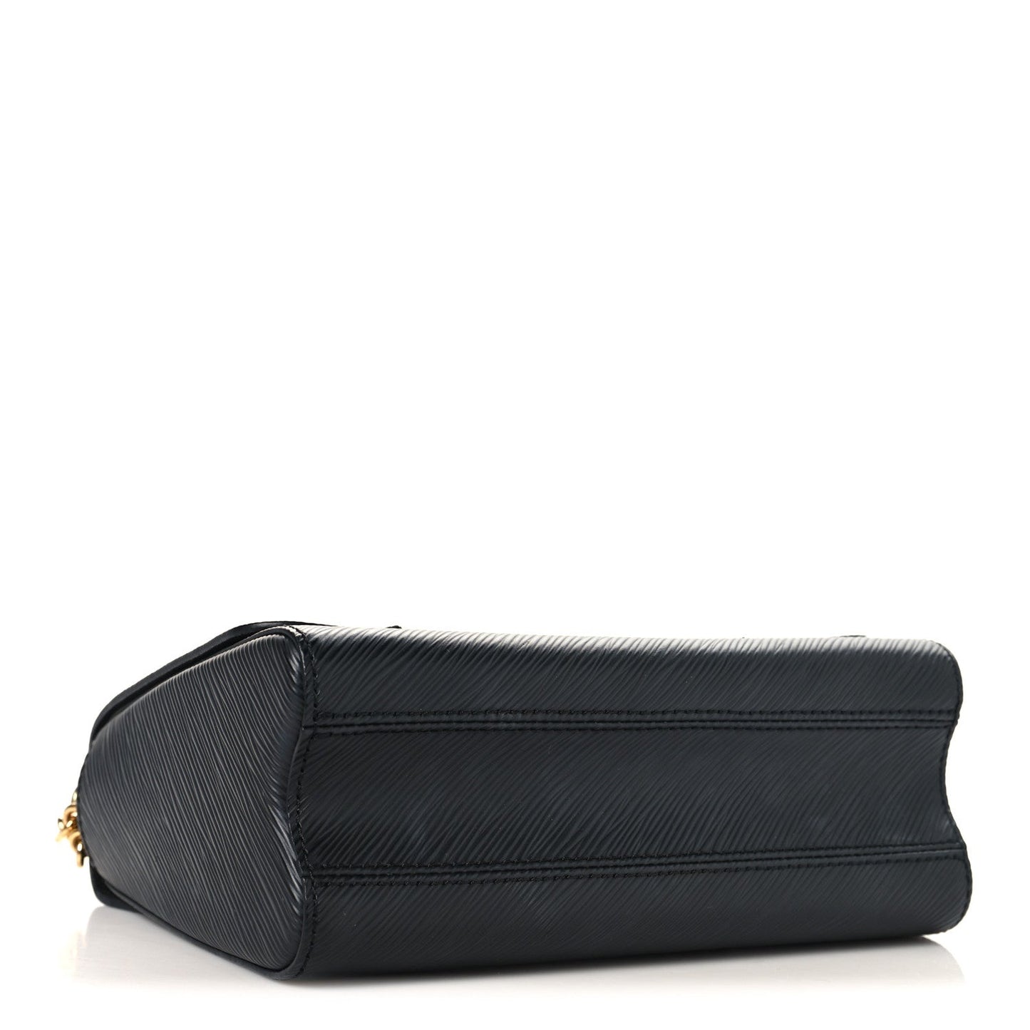 Epi Flowers Twist Shoulder Bag MM  Black