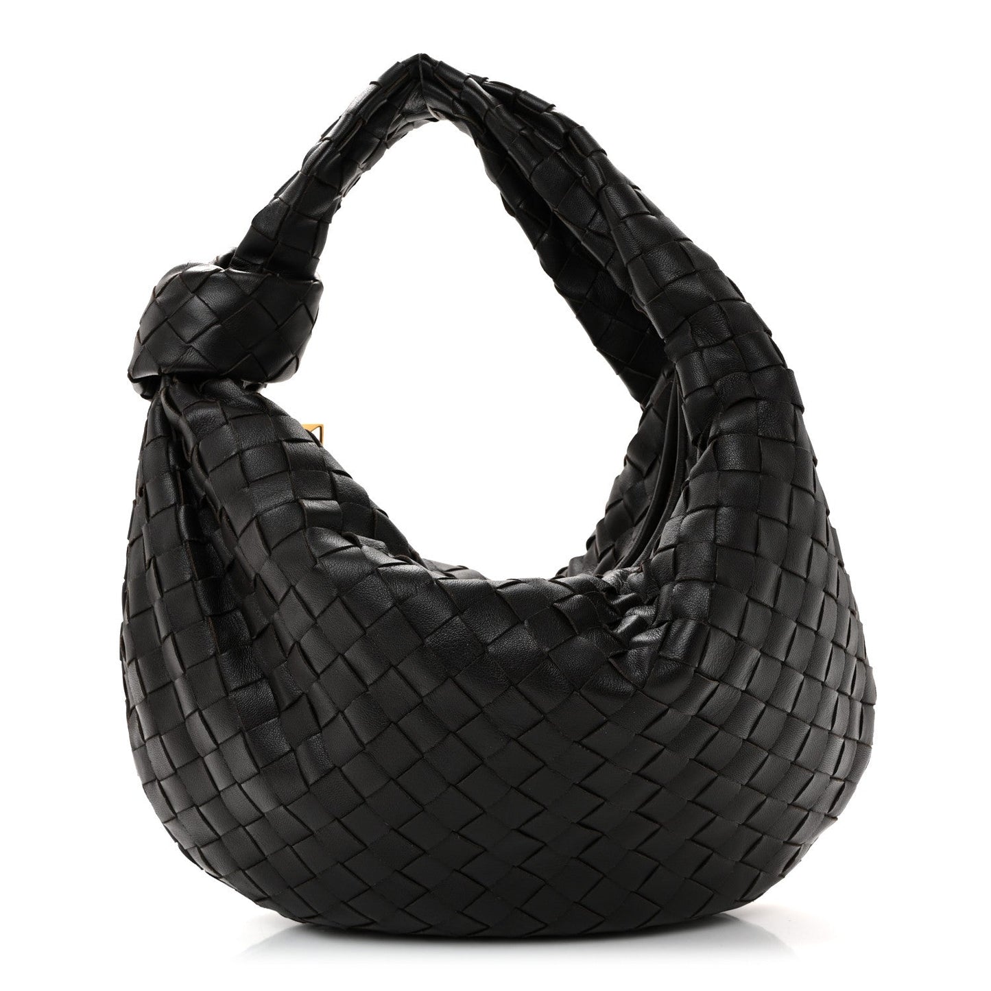 Nappa Intrecciato Teen Jodie Hobo Fondant