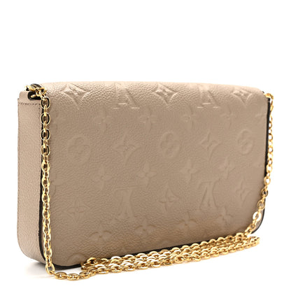 Empreinte Pochette Felicie Chain Wallet Tourterelle