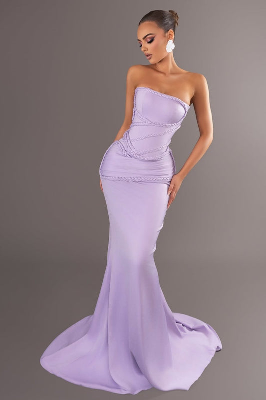 Glamorous Sleeveless Straps Mermaid Prom Dress
