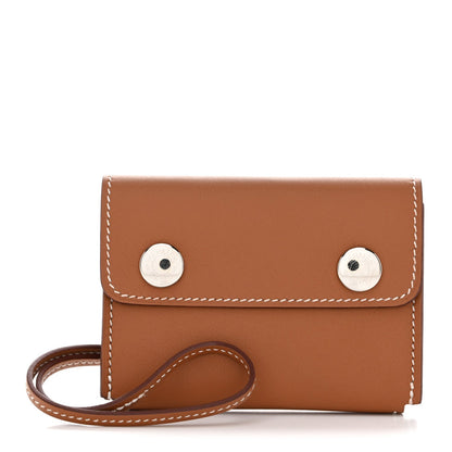 Swift Hermesnap Card Holder Gold