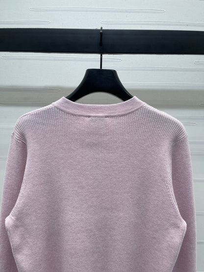 CHANEL WOOL LONG SLEEVE CARDIGAN STYLE 282