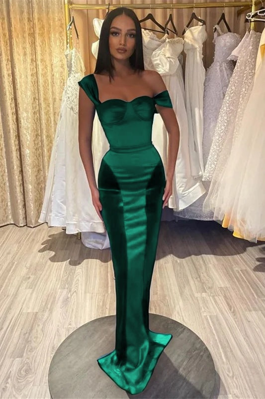 Amazing Royal Blue Mermaid Evening Dress Simple