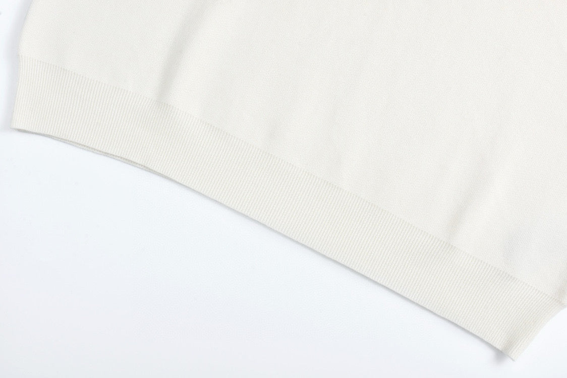 Balenciaga 25 Sweater White Wool 0007