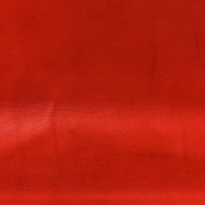 Lambskin Quilted Maxi Single Flap Red