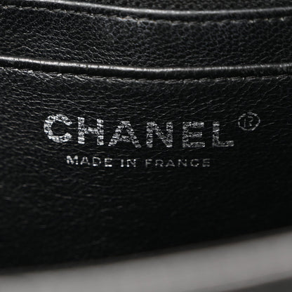 Caviar Quilted Jumbo Single Flap Black