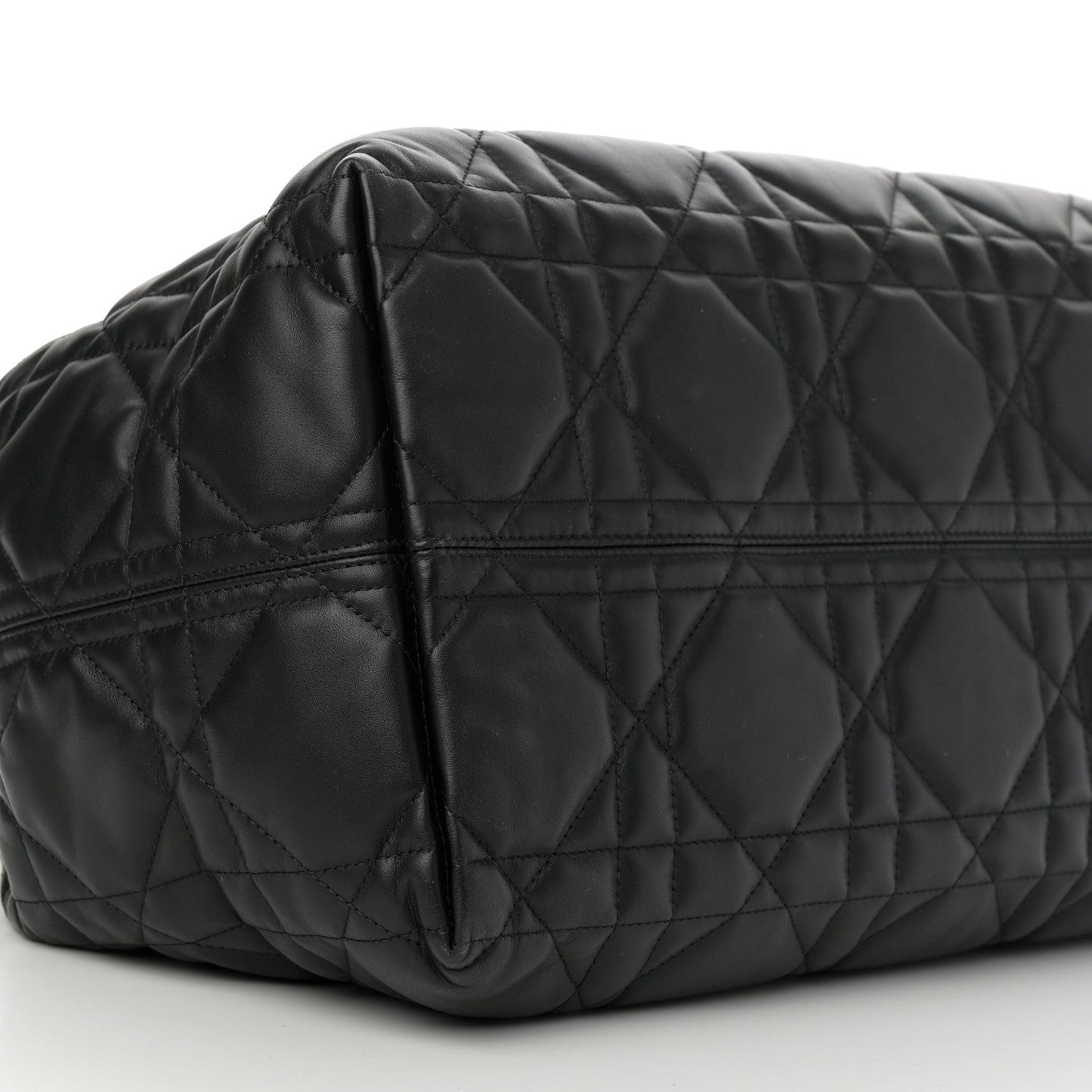 Calfskin Macrocannage Large Toujours Black