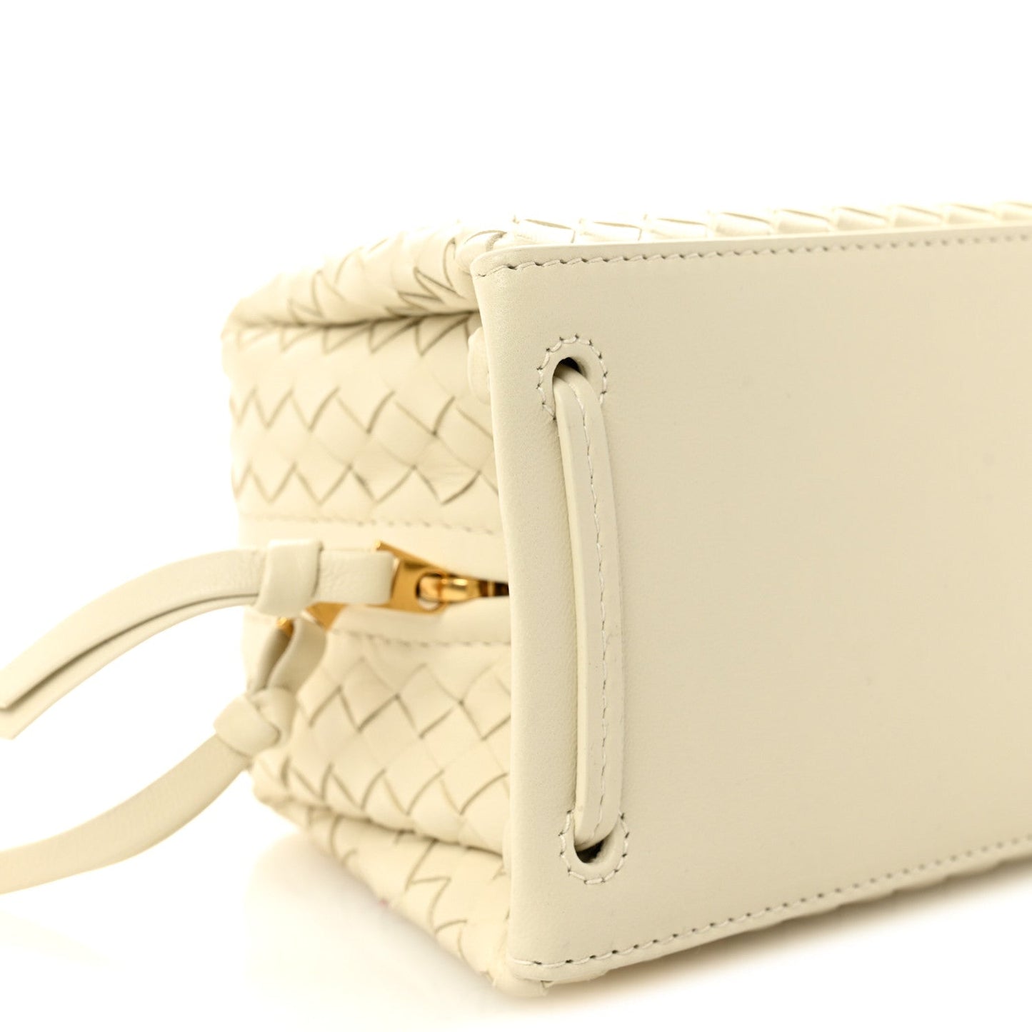 Nappa Intrecciato Tokyo Top Handle Bag Sea Salt