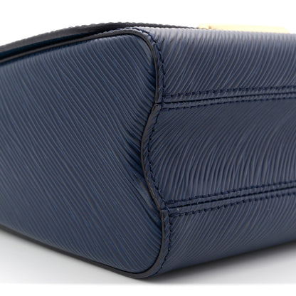Epi Twist Shoulder Bag MM Indigo