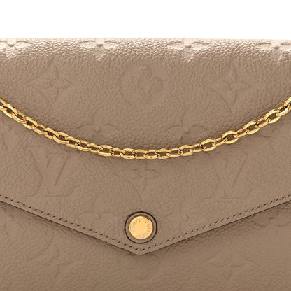 Empreinte Pochette Felicie Chain Wallet Tourterelle