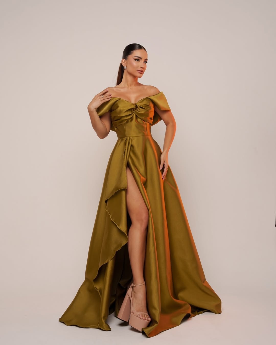 Sleeveless Sweetheart Off-Shoulders Long Prom Dress With Ruffles
