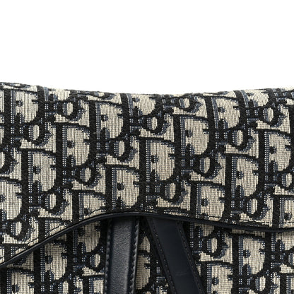 Oblique Saddle Bag Blue