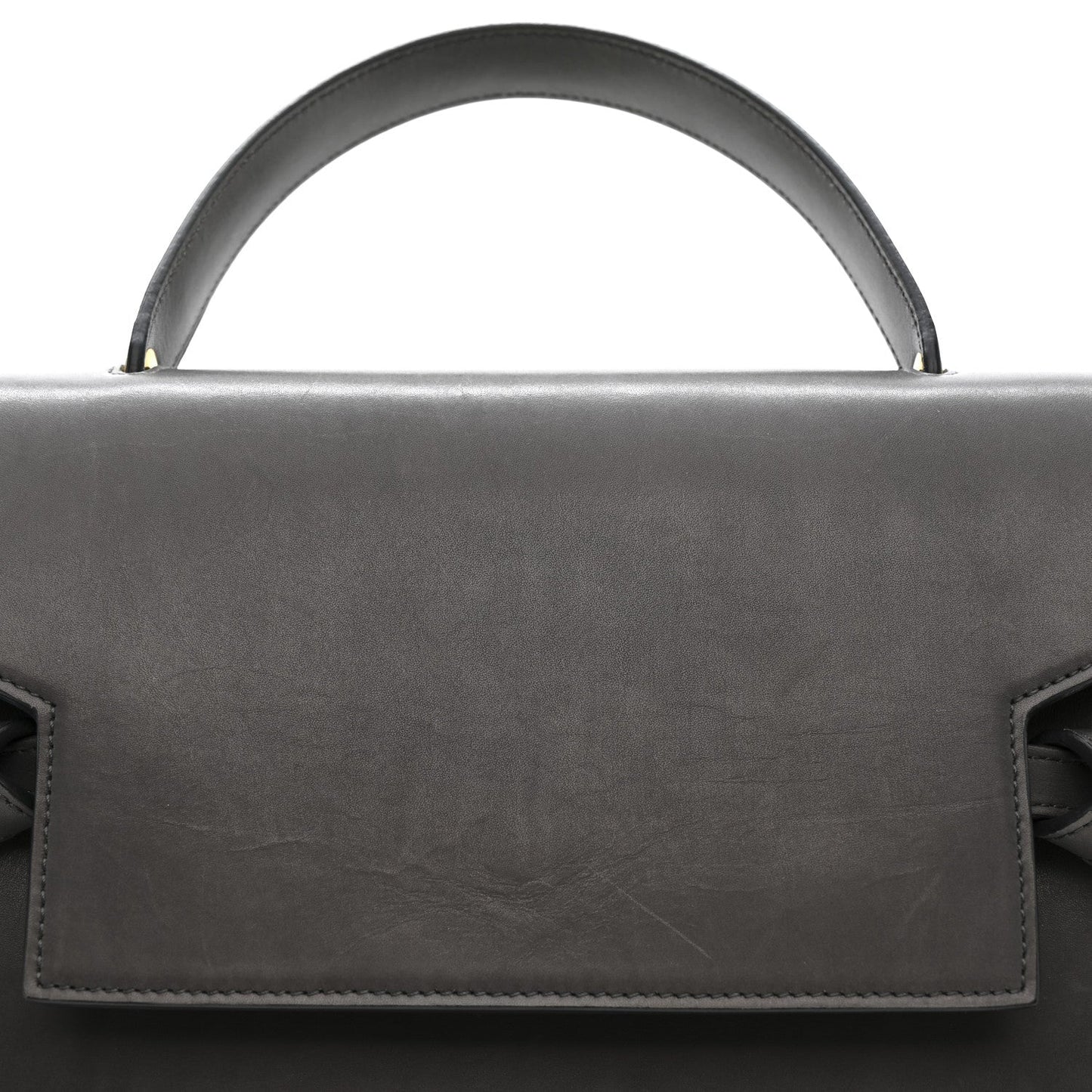 Smooth Calfskin Mini Belt Bag Grey