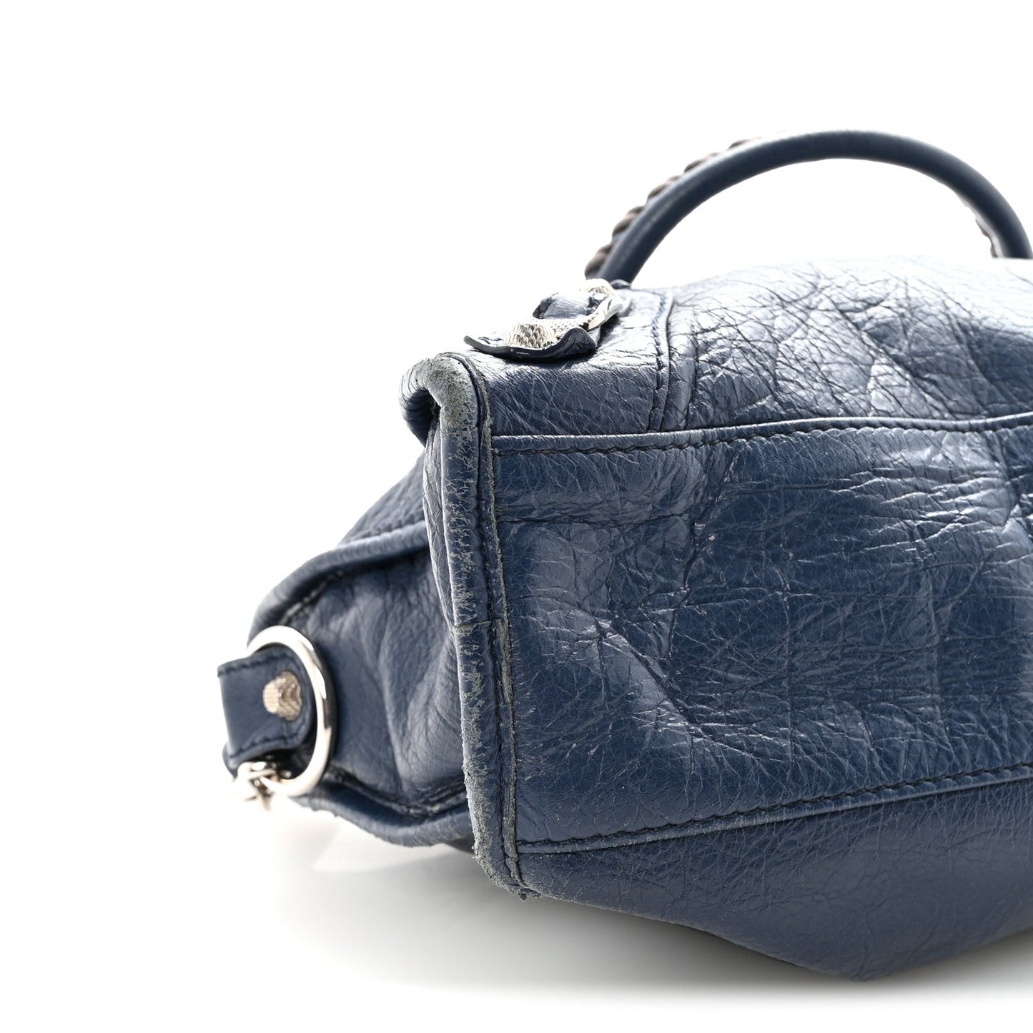 Agneau Giant 12 Silver Hardware S City Bleu Roi