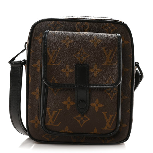 Monogram Macassar Christopher Wearable Wallet