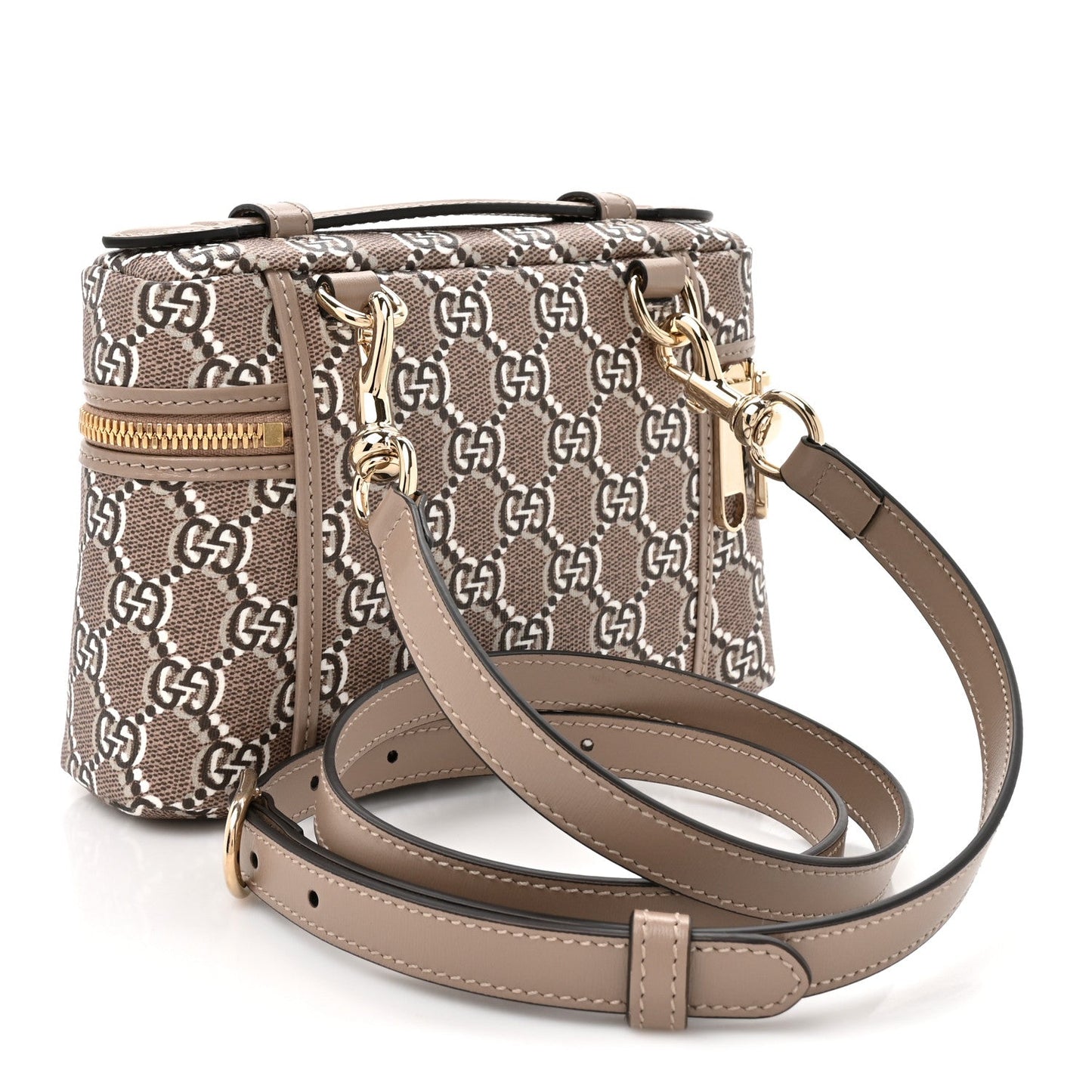 GG Shadow Supreme Canvas Mini Crossbody Bag Taupe