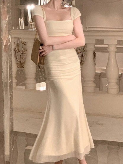 New Fashion Chiffon Evening Party Dress Bodycon Prom Dress SH1257