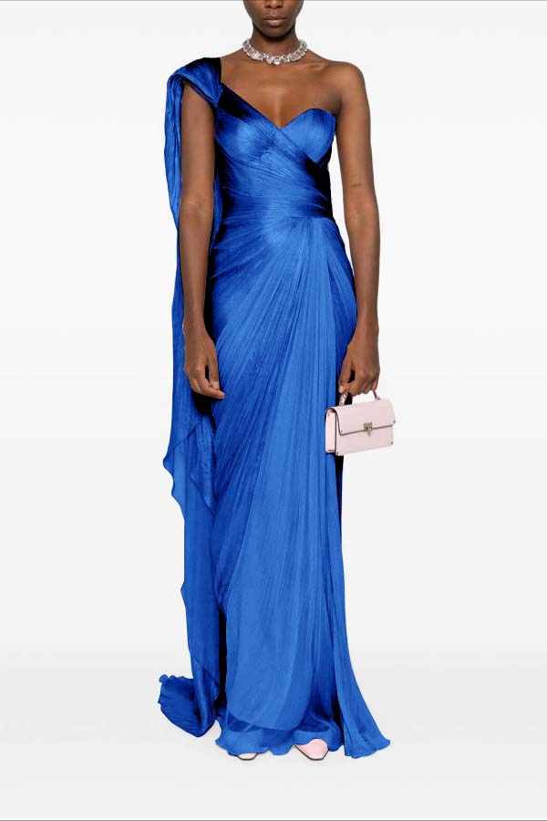 Elegant Sleeveless Strapless Tulle Sweetheart Long Prom Dress