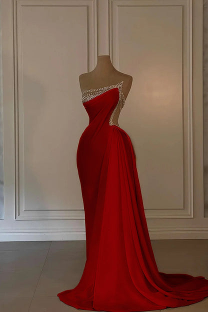 Fabulous Daffodil Asymmetric Sleeveless Ruched Patchwork Evening Dress