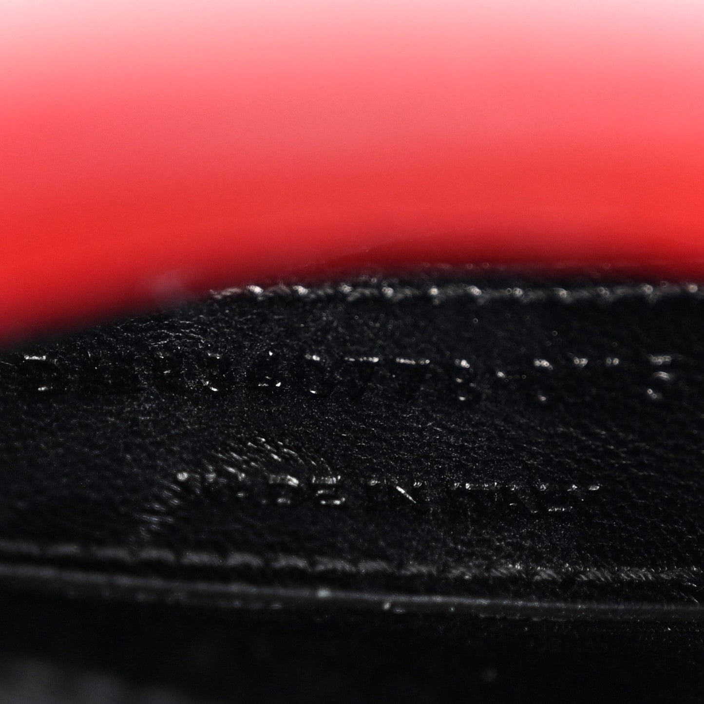Grained Calfskin Nano Sac De Jour Souple Lipstick Red