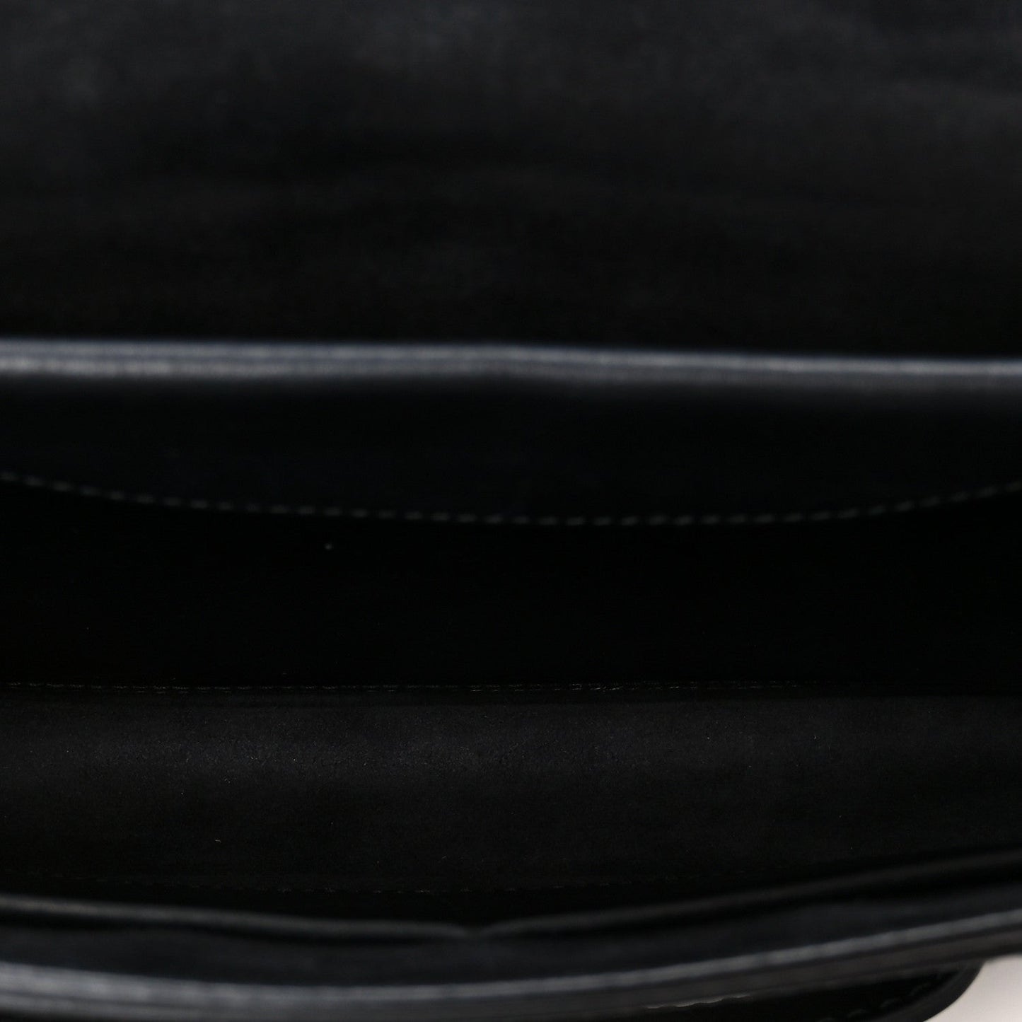 Calfskin J'Adior Chain Flap Bag Black