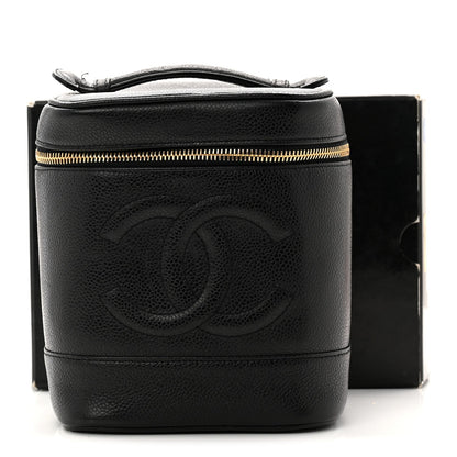 Caviar Vanity Cosmetic Case Black