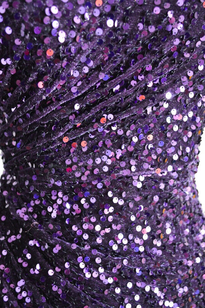 Sweetheart Off-Shoulder Fully Sequin Mermaid Party Prom Dress