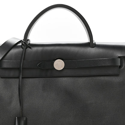 Toile H Berline Vache Hunter Herbag Zip PM 31 Black Ecru