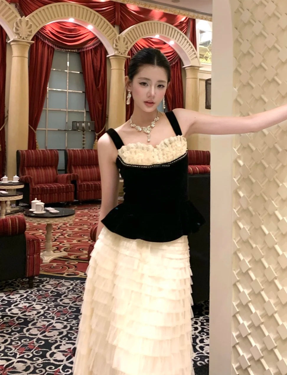 Charming Prom Dress Sweetheart Pleated Tulle Gala Evening Gown Dress Birthday Party Outfits    D4884