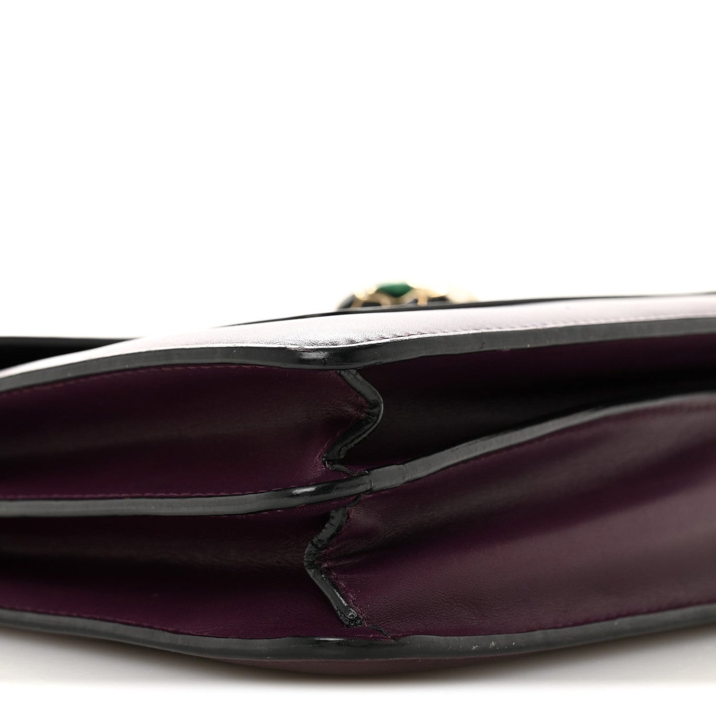Calfskin Serpenti Forever Shoulder Bag Plum