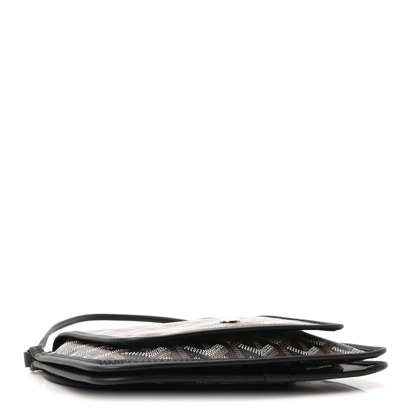 Goyardine Plumet Wallet Clutch Black