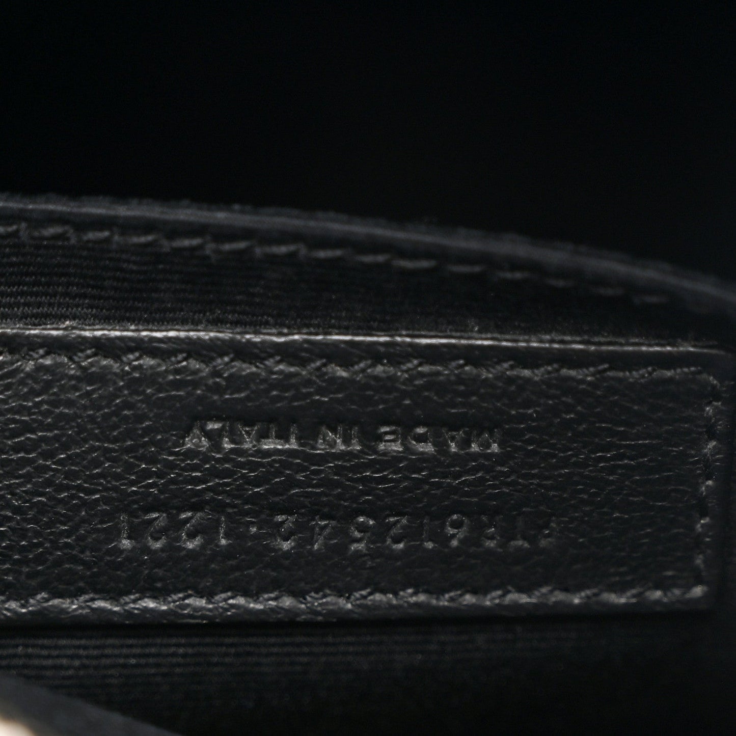 Canvas Calfskin Monogram Lou Camera Bag Black Grey Cream