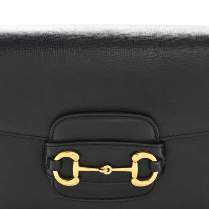Azalea Calfskin Horsebit 1955 Shoulder Bag Black