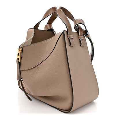 Calfskin Small Hammock Shoulder Bag Sand Mink