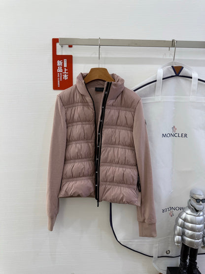 Moncler 25 Cardigan Pleated Polyamide 288478