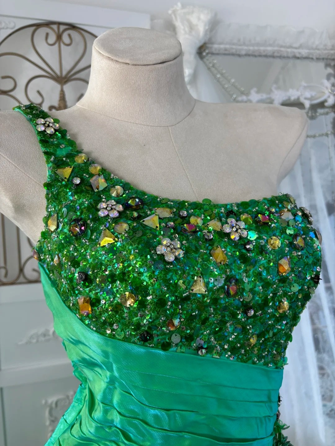 Charming Prom Dress One Shoulder Pleated Gala Dress Evening Dress 18th Birthday Gown      D5368