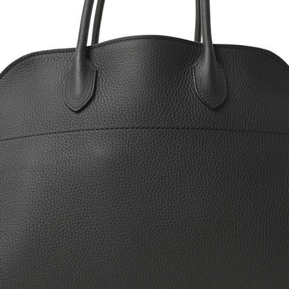 Matte Grained Calfskin Soft Margaux 15 Black