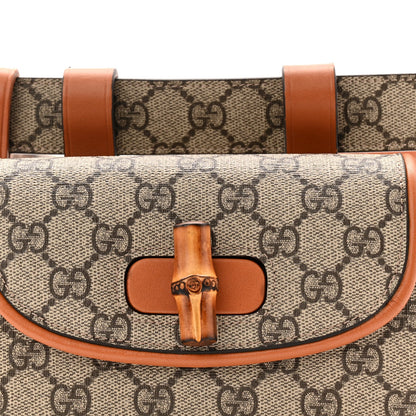 GG Supreme Monogram Web Bamboo Mini 1947 Belt Bag 80 32 Beige