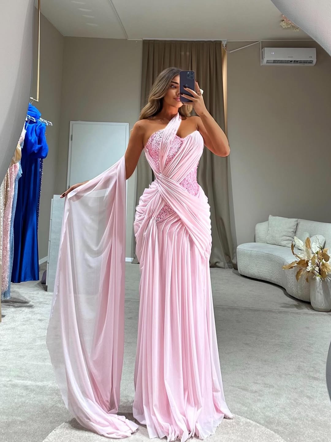 Sleeveless Sweetheart Strapless Mermaid Prom Dress With Pleated