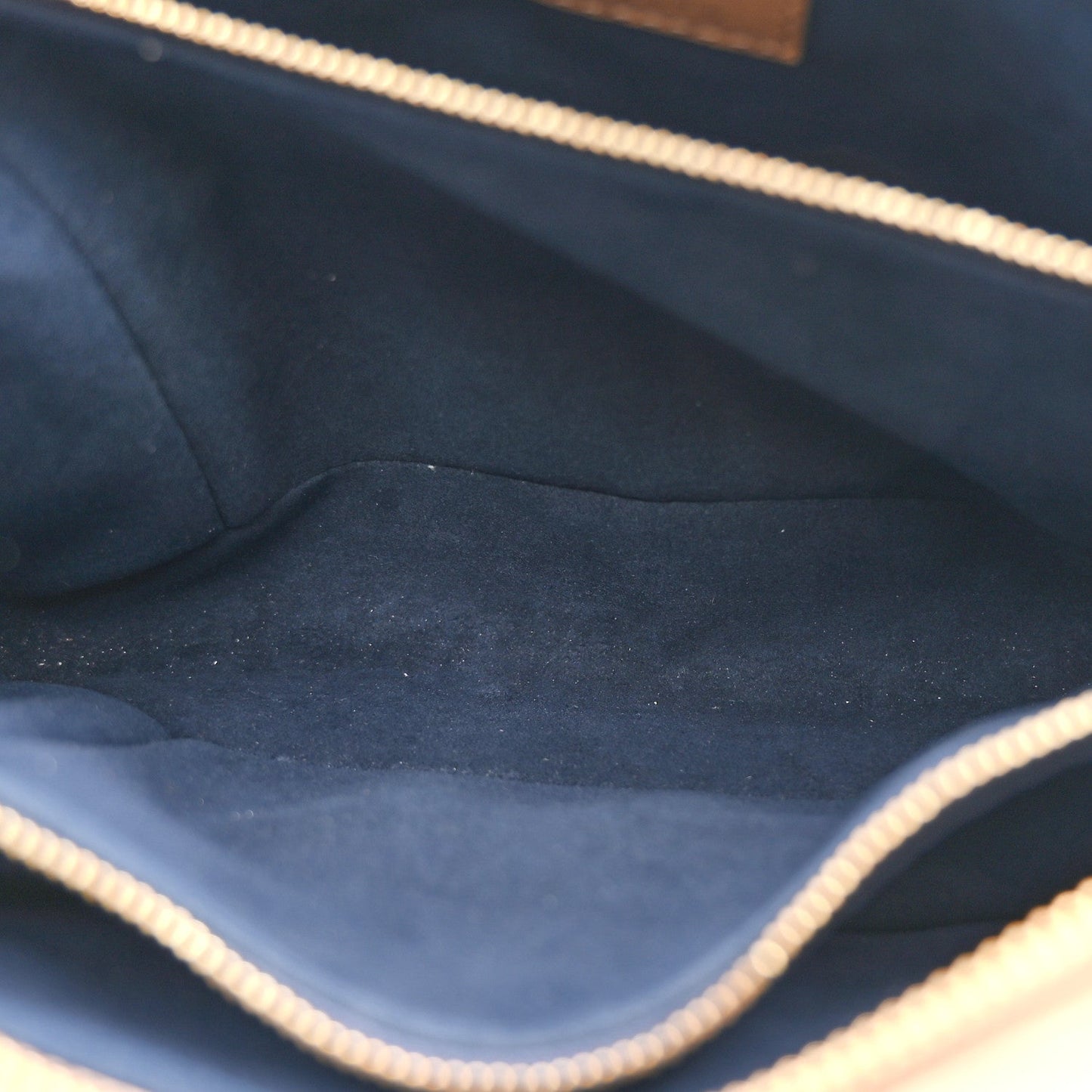 Lambskin Embossed Monogram Coussin PM Camel